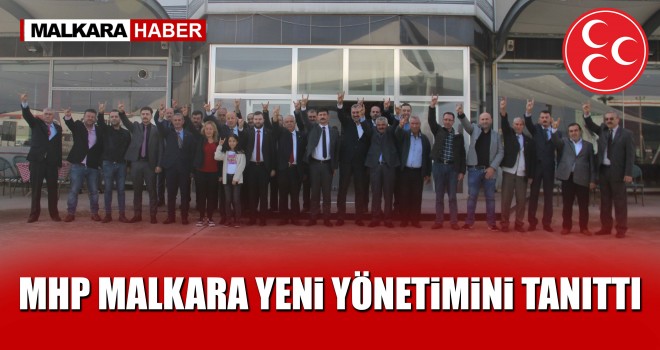 MHP Malkara Teşkilatı Yeni Yönetimini Tanıttı
