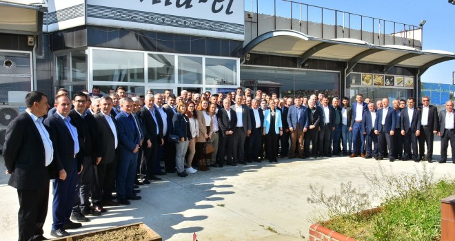 Malkara Belediye Başkanı Ulaş Yurdakul Muhtarlarla Bir Araya Geldi