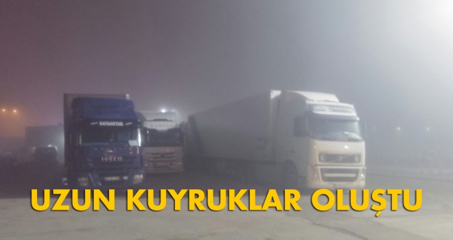 ÇANAKKALE BOĞAZINDA SİS ENGELİ