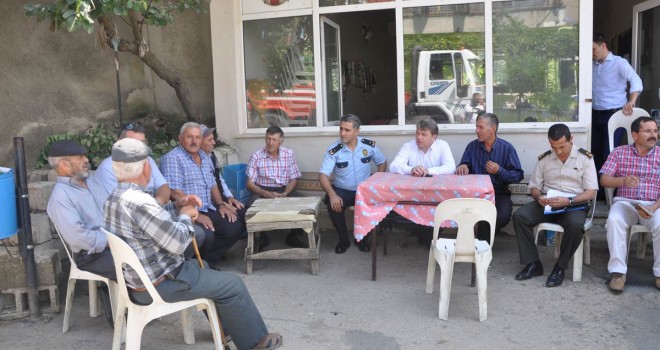 Kaymakam Karahan’dan Mahalle Ziyaretleri