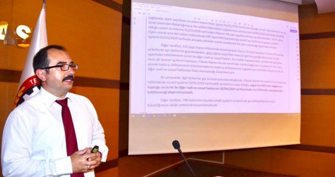 Eğitim Çalışmaları Devam Ediyor