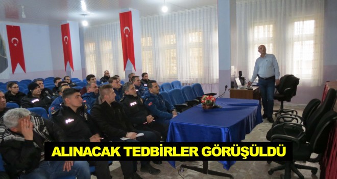 Seçim Güvenliği Toplantısı Yapıldı