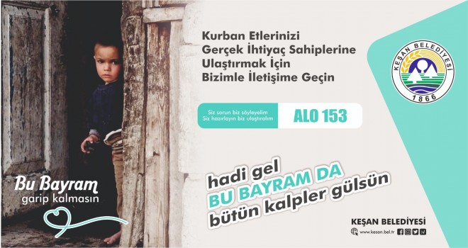 Kurban Etlerinizi Biz Dağıtalım!