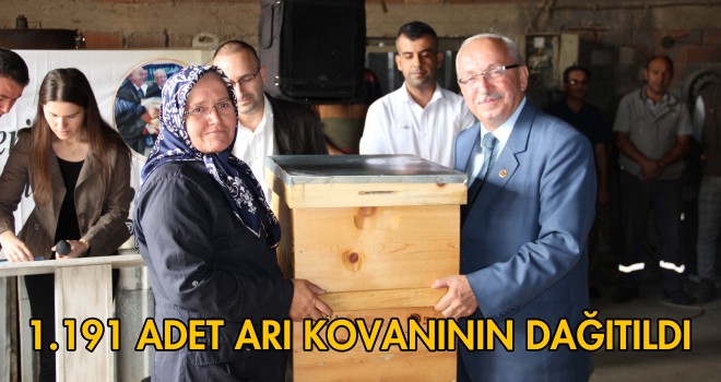 Malkara’lı Arıcılara Kovan Desteği