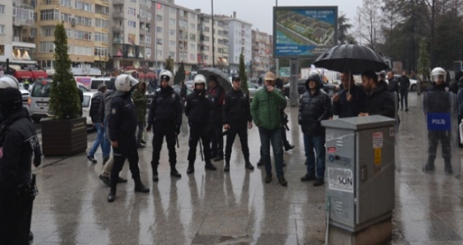 HDP EYLEMİNE POLİS MÜDAHALESİ