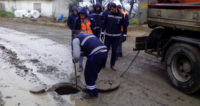 Tıkanan Rögarlara Anında Müdahale Edildi