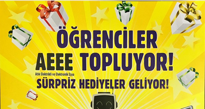 Okullarda Elektronik Atık Toplama Kampanyası Başladı