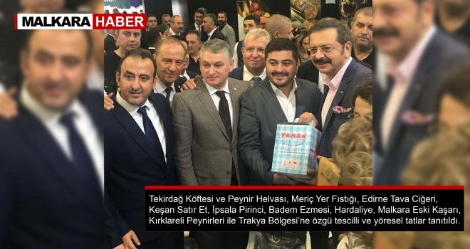 YÖREX Fuarında Trakya Rüzgârı Esti