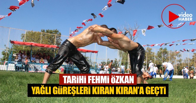 Fehmi Özkan Geleneksel Yağlı Güreşleri Coşku İçerisinde Gerçekleşti