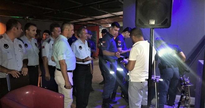 Zabıta ve Jandarma'dan Huzur Operasyonu