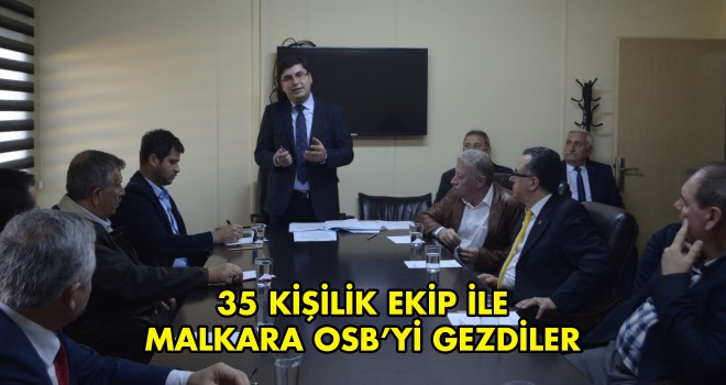 İPSALA OSB MEŞALESİ MALKARA’DA ATEŞLENDİ