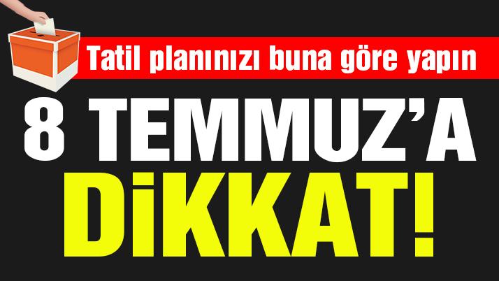 Tatil planını yaparken ikinci turu unutmayın