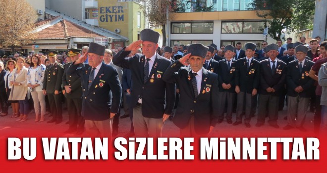 19 EYLÜL GAZİLER GÜNÜ KUTLANDI