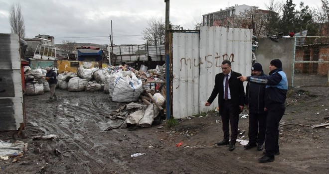 Atık Toplayıcıları Denetimleri Sürüyor