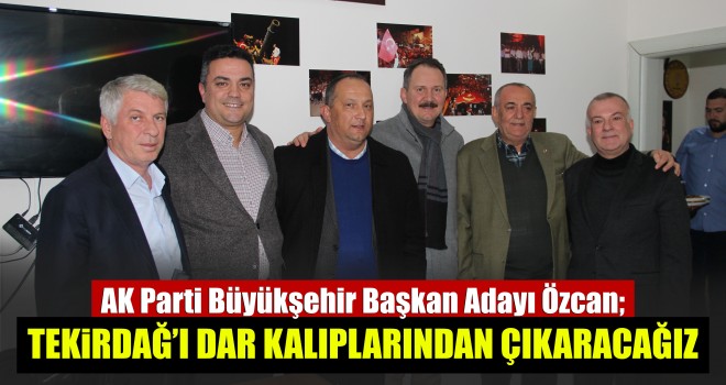 AK Parti Tekirdağ Belediye Başkan Adayı Özcan Malkara’da