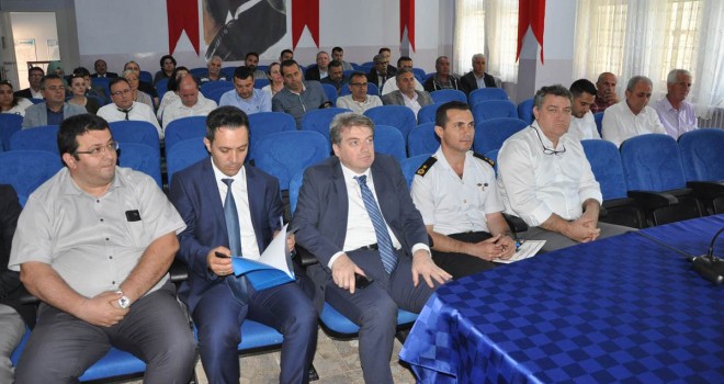 Malkara'da Okul Güvenliği Toplantısı Yapıldı