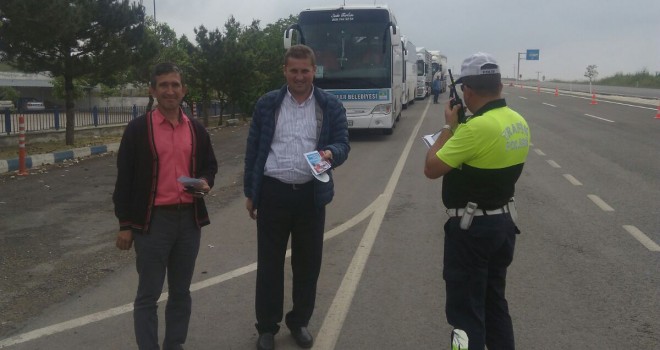 SÜRÜCÜLER BİLGİLENDİRİLDİ