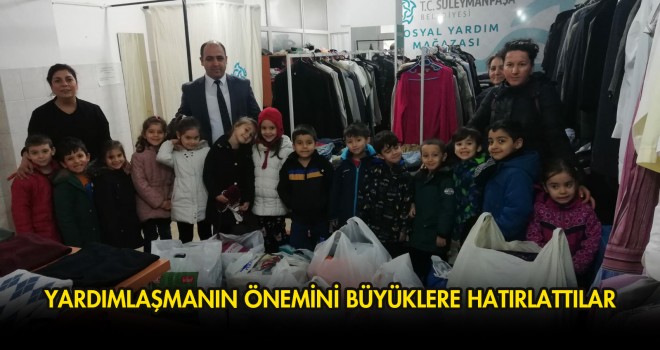 Minik Yüreklerden Anlamlı Bağış