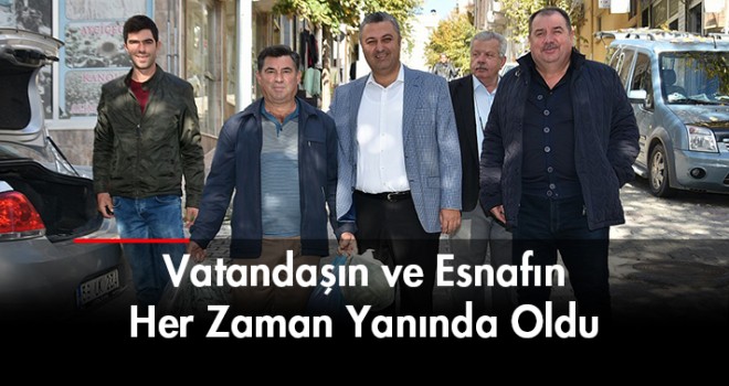 Başkan’dan Esnaf Çıkarması