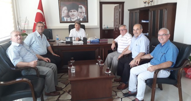 THK’DAN, KAYMAKAM KARAHAN’A ZİYARET