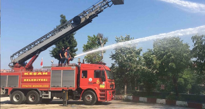 İtfaiye Temmuz Ayı’nda 32 yangına müdahale etti