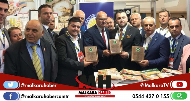 ATO Başkanı Baran'dan Yaman Peynirciliğe Plaket