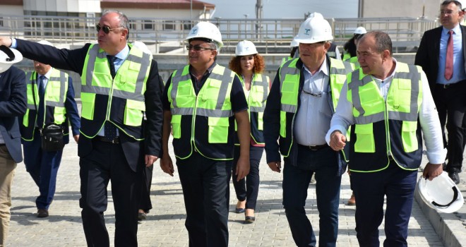 Bulgar Belediye Başkanlarından TESKİ Tesislerine Ziyaret