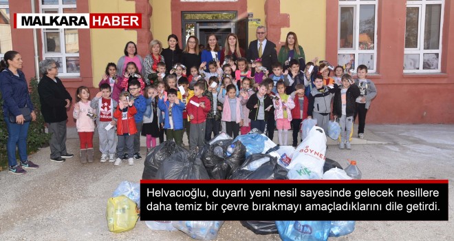 Minik Öğrencilerden Çevre Duyarlılığı Konusunda Büyük Adımlar