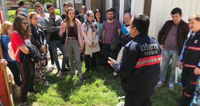 Tekirdağ Afet Gönüllüleri (TAG) Projesi Eğitimleri Tamamlandı