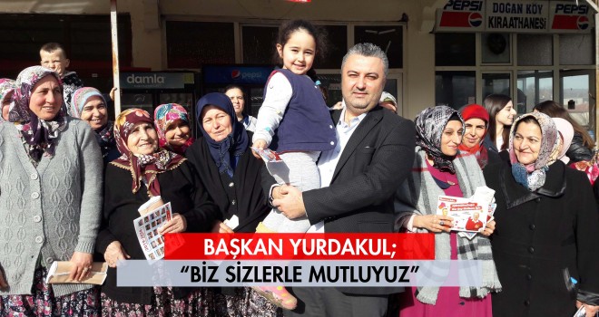 Belediye Başkanı Yurdakul, Halk İle Buluşmaya Devam Ediyor