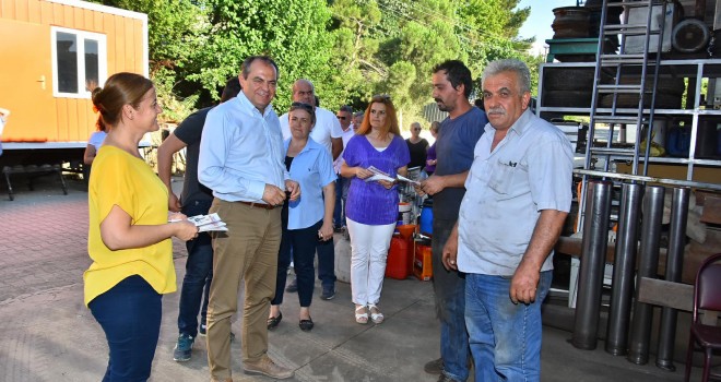 CHP Milletvekili Adayı Dalgıç’dan Esnaf Ziyareti