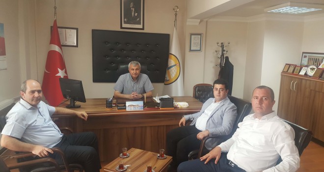 TEKİRDAĞ DENETİM GRUP MÜDÜRÜ’NDEN MALKARA TSO’YA ZİYARET