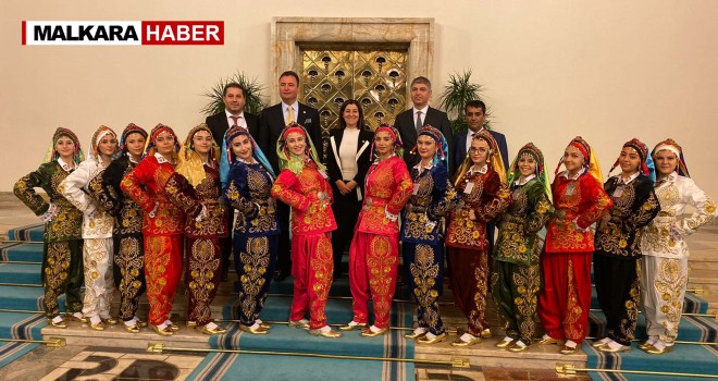 Edirne Valiliği Balkan Dans Ekibi Cumhurbaşkanlığı Külliyesinde