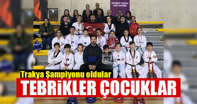 Malkara’lı Sporcular’dan 10 Madalya