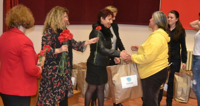 Büyükşehir Belediyesinden Tekirdağ Ceza İnfaz Kurumu’nda 8 Mart Etkinliği