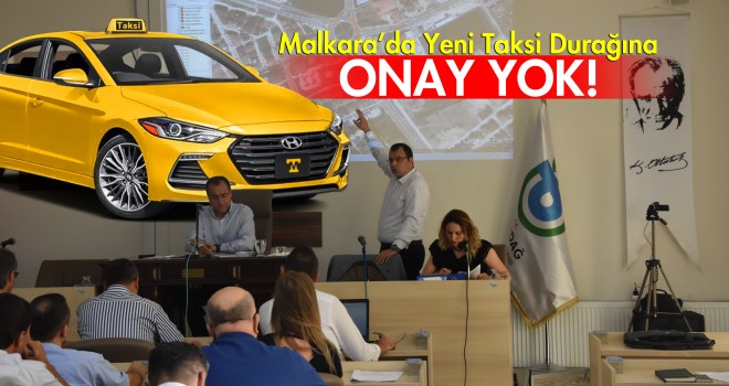 Yeni Taksi Durağına Onay Yok!