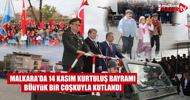 14 Kasım Kurtuluş Bayramı Büyük Bir Coşkuyla Kutlandı