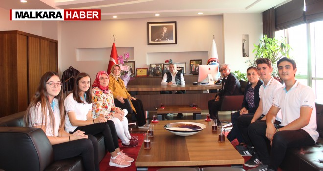 TOBB Mesleki ve Teknik Anadolu Lisesi’nden Başkan Günay’a Ziyaret