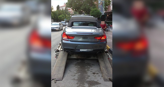 Drift Yaptı Cezayı Yedi!