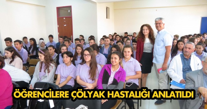 Öğrencilere Çölyak Hastalığı Anlatıldı