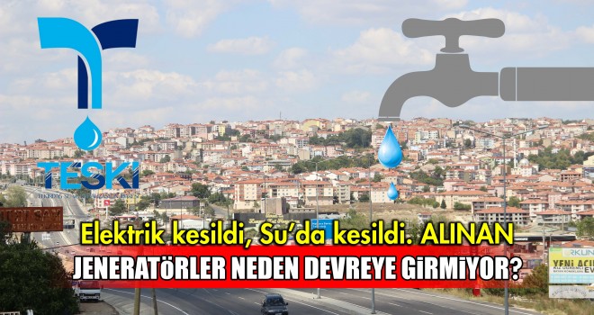 TESKİ Vatandaşları Mağdur Etmeye Devam Ediyor