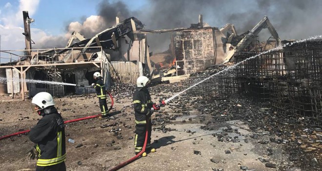 FABRİKA KULLANILAMAZ HALE GELDİ