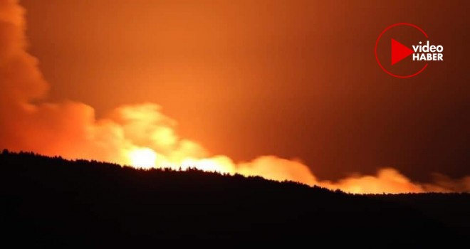 Tarihi Gelibolu Yarımadası'nda Yangın!