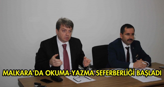 Malkara’da Okuma-Yazma Seferberliği Başladı
