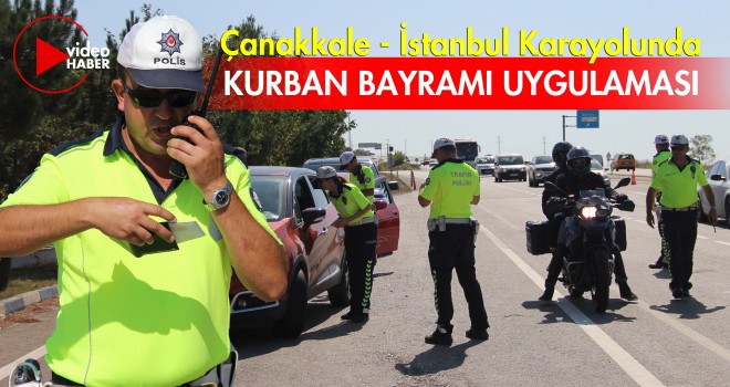 Jandarma ve Polis’ten Bayram Uygulaması