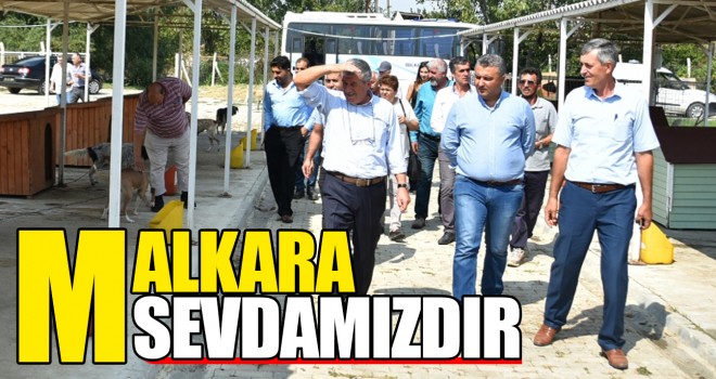 İLÇEYE YAPILAN YATIRIMLARI İNCELEDİ