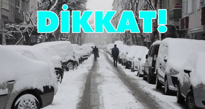 METEOROLOJİDEN TRAKYA'YA KAR UYARISI