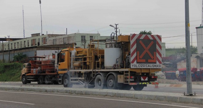 Karayollarında İşaret ve Çizgi Çalışması