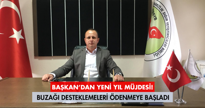 TEKİRDAĞ DSYB’DEN YENİ YIL MÜJDESİ!