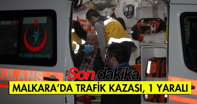 Son dakika..Malkara'da Kaza; 1 Yaralı